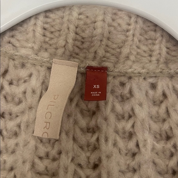 ANTHROPOLOGIE Pilcro Flower Cardigan Sweater Cheerful Smile Flower size xs - Picture 15 of 16